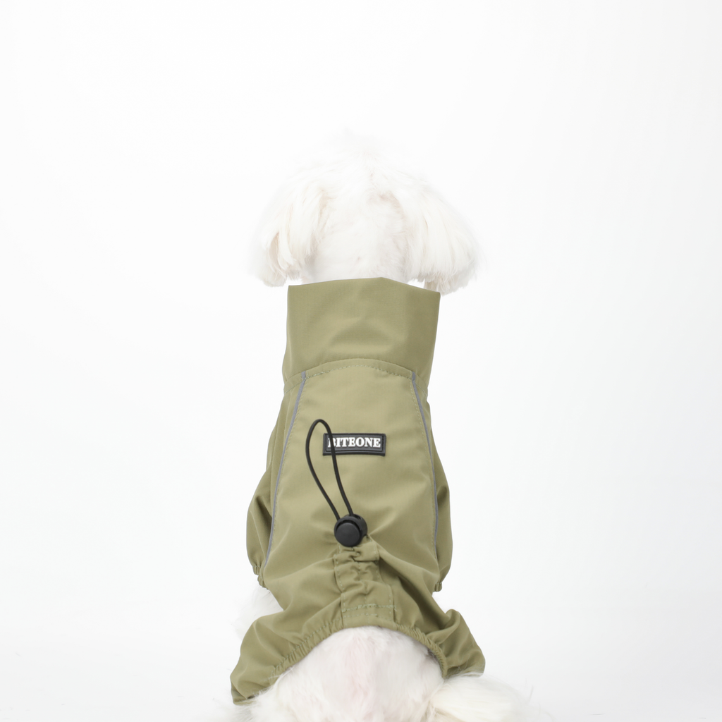 Tuta Antivento Impermeabile Giacca Outdoor a 4 Zampe Protezione Totale per Esterno