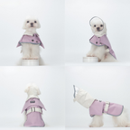 Impermeabile Antivento con Cappuccio Rimovibile Stile Trench Elegante per Outdoor