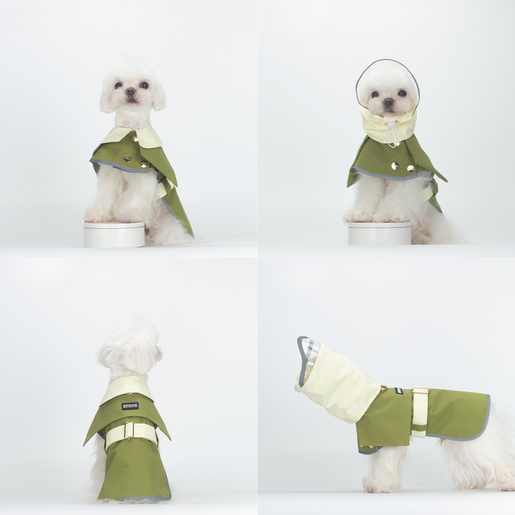 Impermeabile Antivento con Cappuccio Rimovibile Stile Trench Elegante per Outdoor
