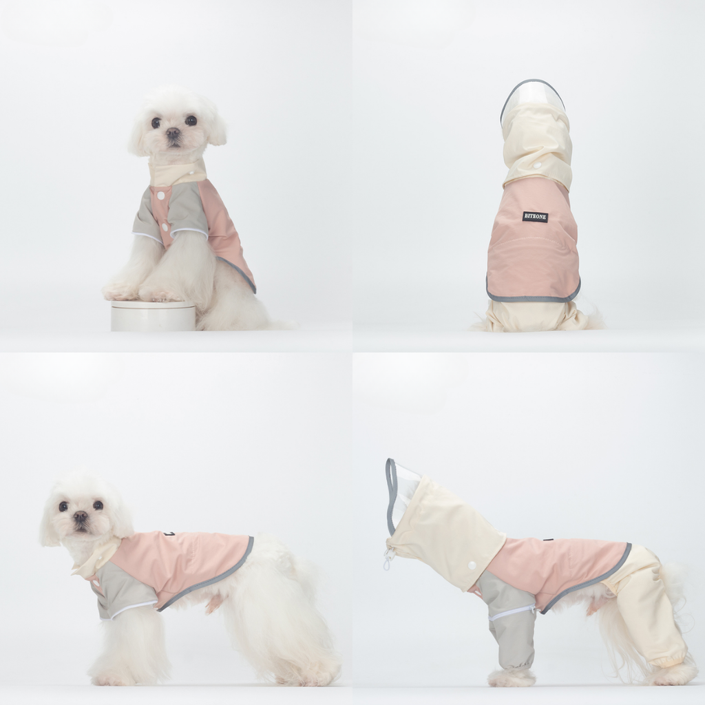 Impermeabile Multifunzionale  Giacca Outdoor Antivento con Cappuccio e Gambe Rimovibili