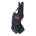 Salopette in Denim con Bretelle Incrociate Girovita Regolabile Casual Comfort Versatile