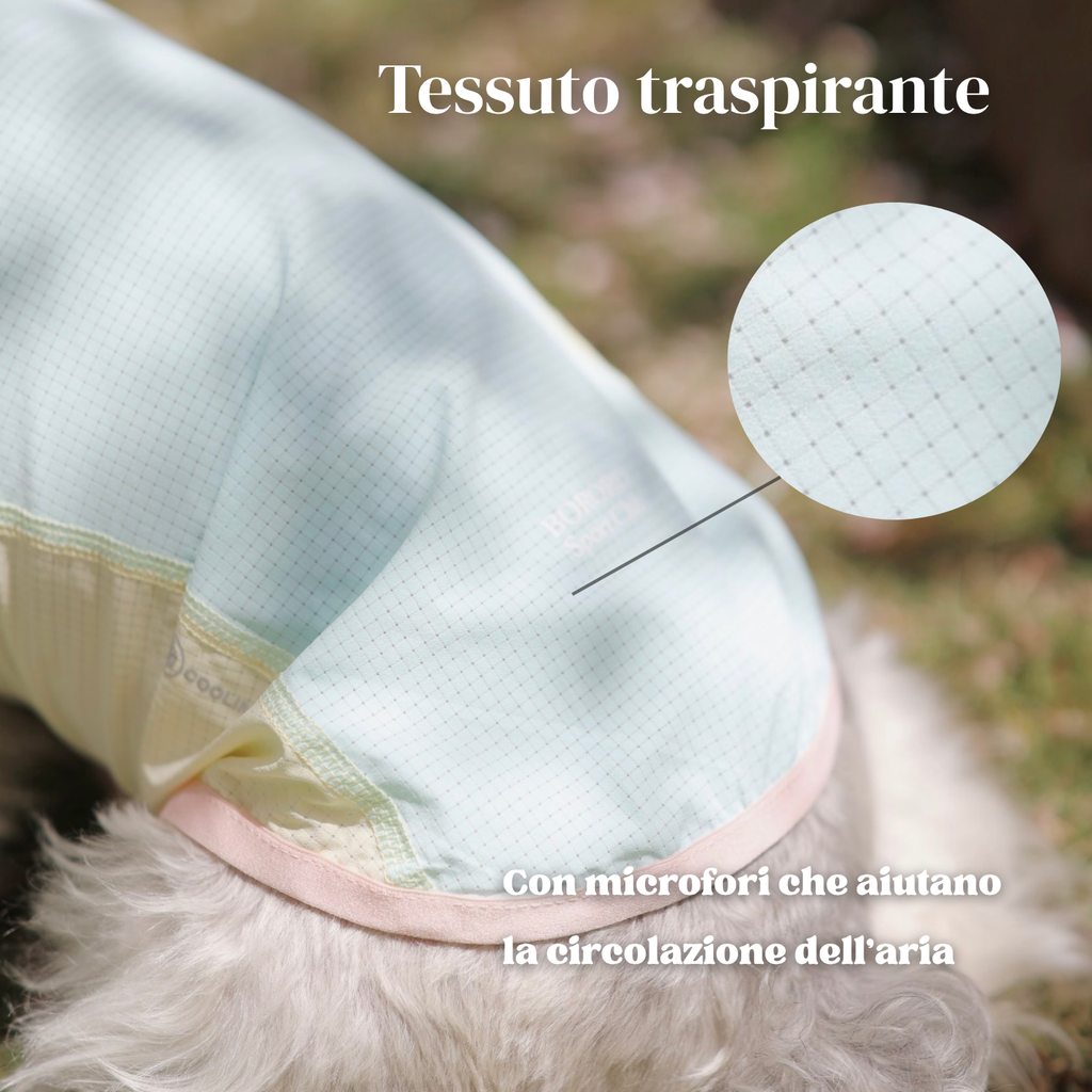 Gilet Rinfrescante Protezione Solare Maglietta Estiva Ultraleggera Traspirante