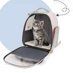 Zaino Trasportino per Cani e Gatti Zaino Pieghevole Funzionale Traspirante