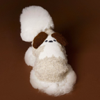 Maglioncino Gilet con Stampa Cagnolino Orecchie 3D
