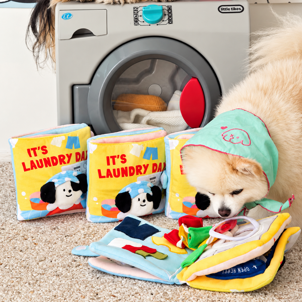 BITE ME – It's Laundry Day | Libro Olfattivo Interattivo per Cani
