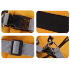 Impermeabile a Quattro Zampe per Cani con Cappuccio Rimovibile Giacca Outdoor Antivento