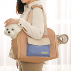 Zaino Trasportino per Cani e Gatti Borsa da Viaggio Espandibile a Tenda Traspirante Multifunzione