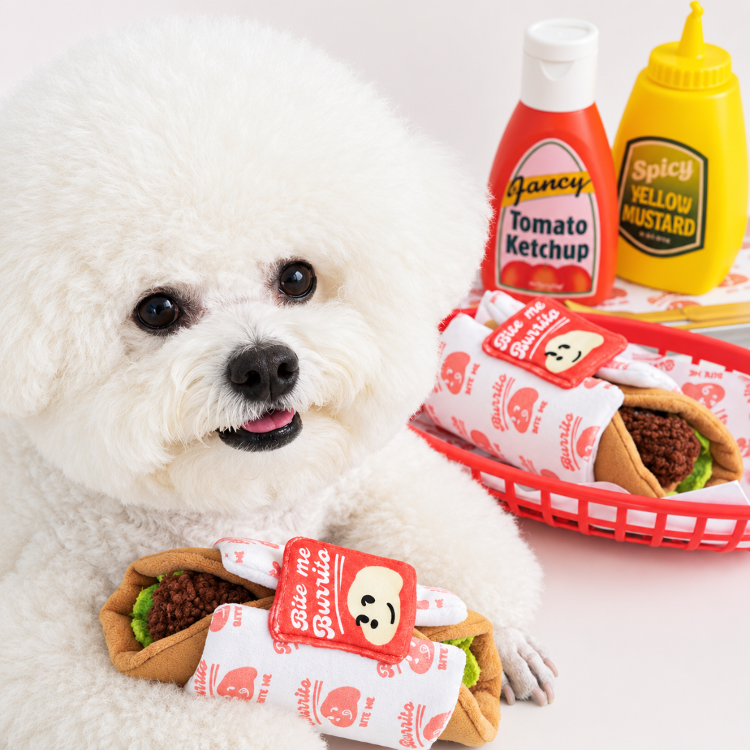 BITE ME – Gioco Olfattivo Interattivo per Cani a Forma di Burrito Messicano