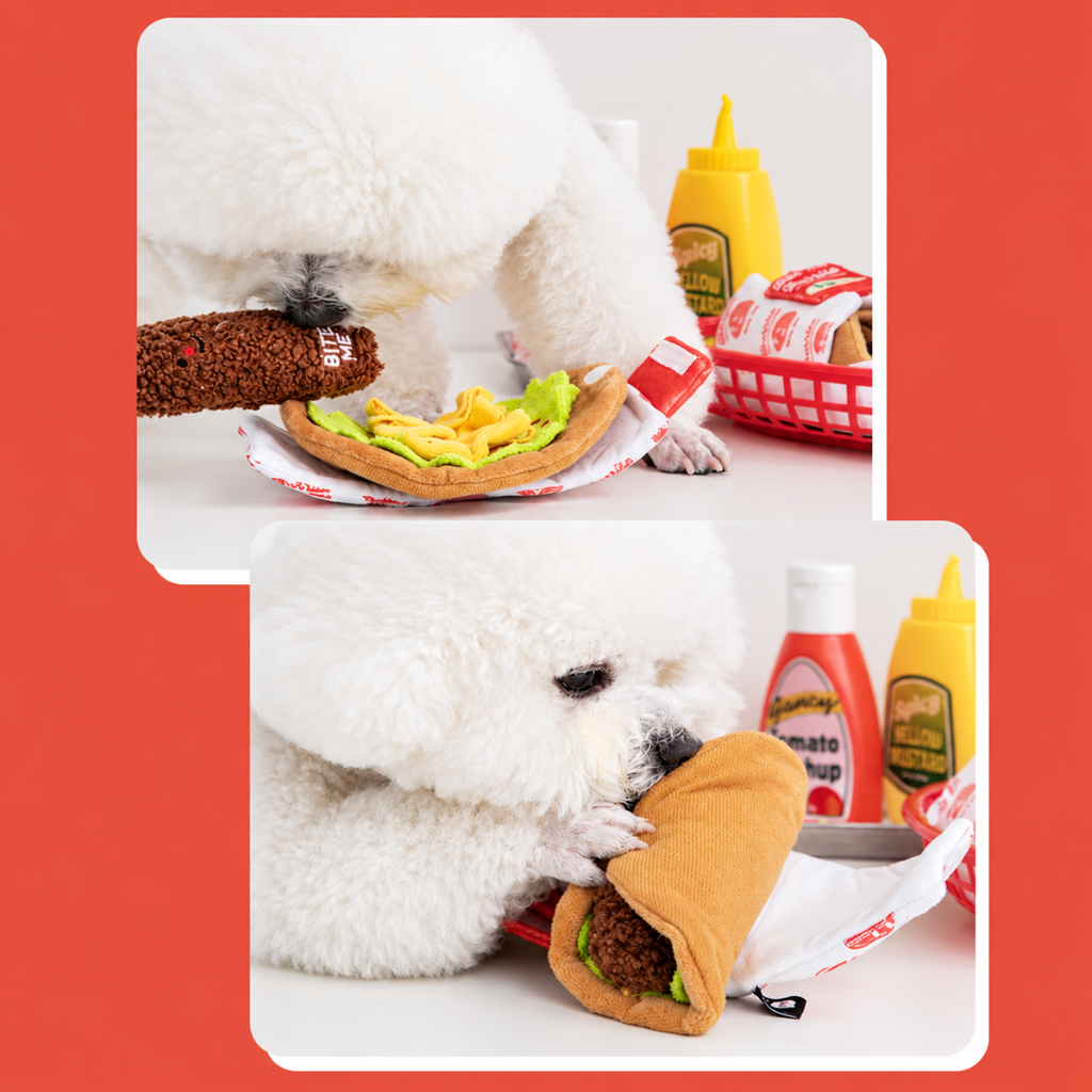 BITE ME – Gioco Olfattivo Interattivo per Cani a Forma di Burrito Messicano