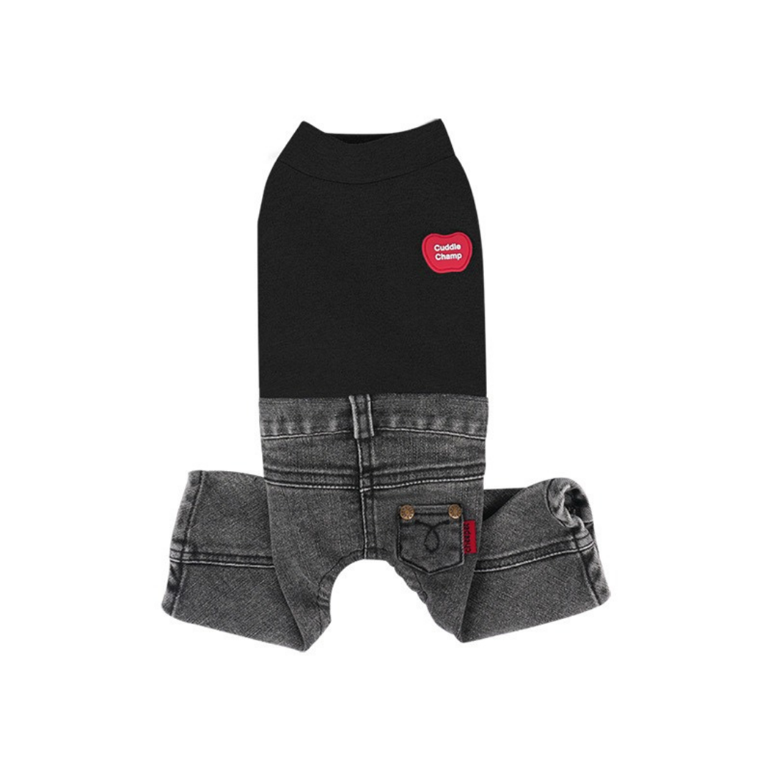 Tutina Design 2 in 1 Maglia & Jeans Casual Versatile