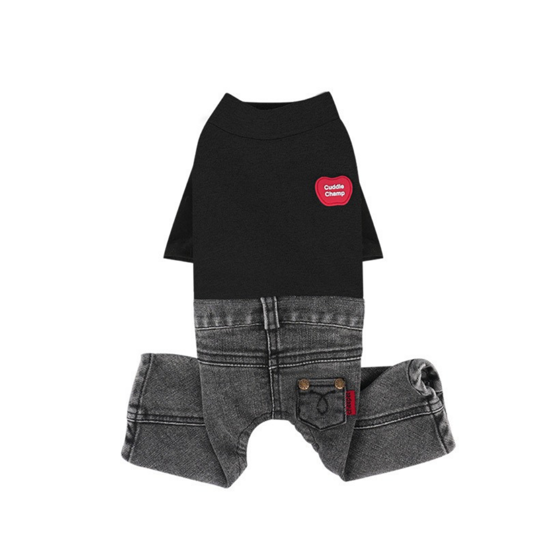 Tutina Design 2 in 1 Maglia & Jeans Casual Versatile