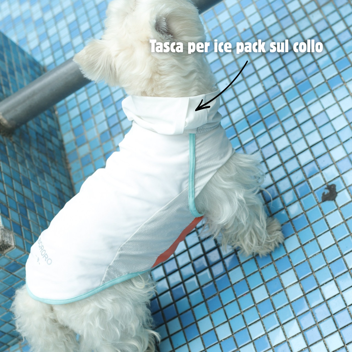 Gilet Estivo Rinfrescante e Anti-UV con Effetto Fresco a Lunga Durata