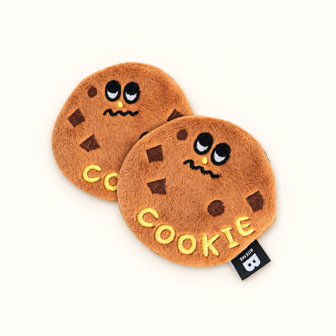 BITE ME – Gioco Olfattivo per Cani a Forma di Biscotto con Gocce di Cioccolato Set da 2