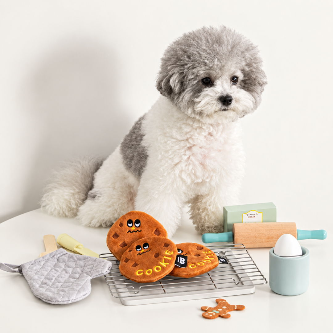 BITE ME – Gioco Olfattivo per Cani a Forma di Biscotto con Gocce di Cioccolato Set da 2