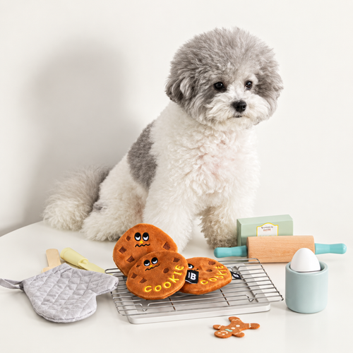 BITE ME – Gioco Olfattivo per Cani a Forma di Biscotto con Gocce di Cioccolato Set da 2