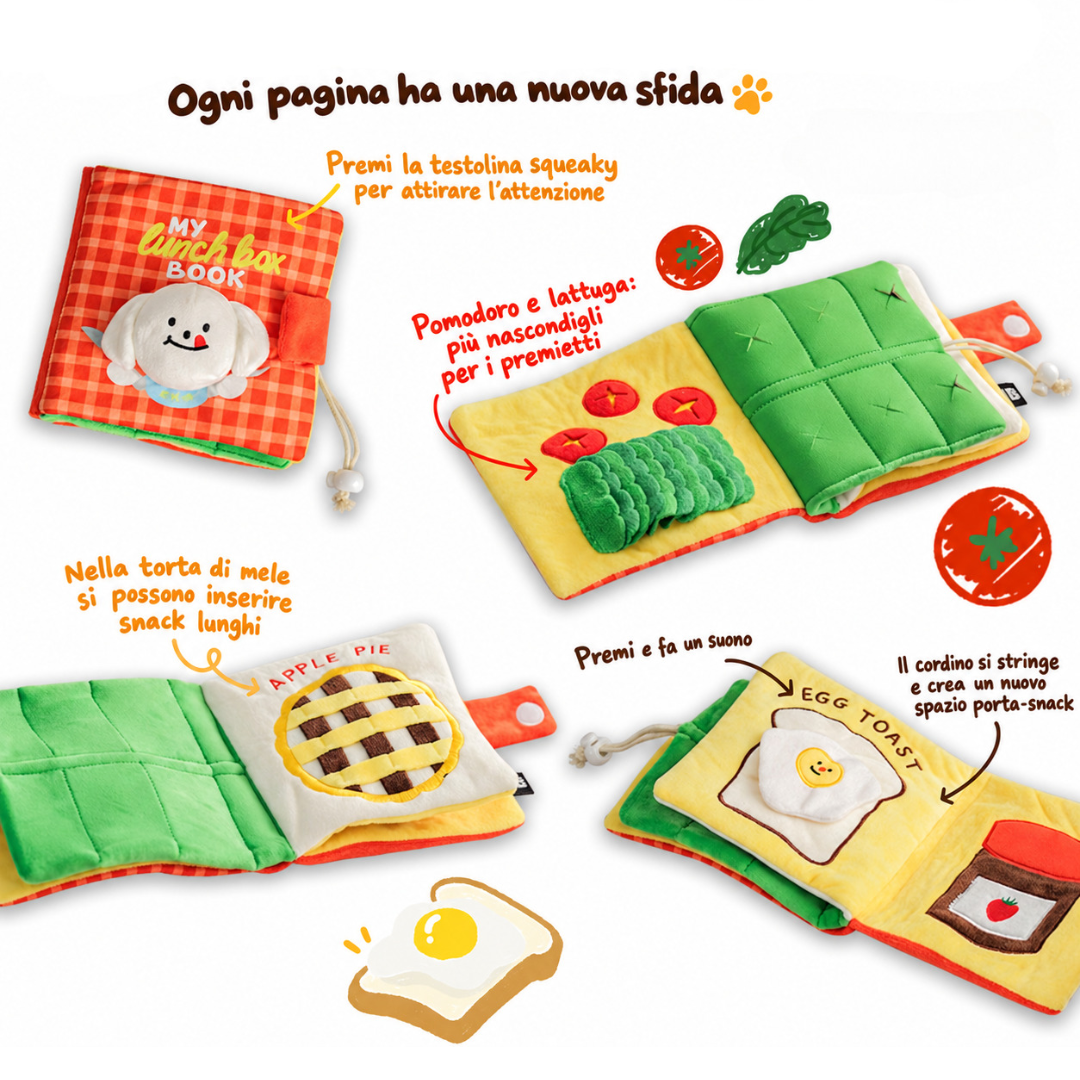 BITE ME – My Lunch Box | Libro Olfattivo Interattivo per Cani