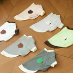 Maglia Termica a Due Zampe in Tessuto De-Rong Design Finto Due Pezzi a Contrasto