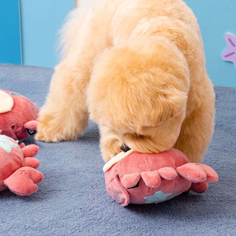 BITE ME – Gioco Olfattivo Interativo per Cani | Granchio Cover – Pallina Automatica non Inclusa