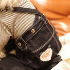Salopette in Denim con Bretelle Incrociate Girovita Regolabile Casual Comfort Versatile