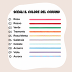 Cordino in Paracord di Nylon - Collana Personalizzabile