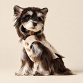 Gilet Elegante Stile Abito Vintage con  Stampa Floreale